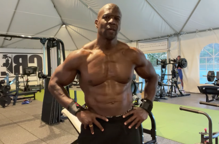 Terry Crews Did a Shirtless Chest Workout Before 'AGT' Semi-Final