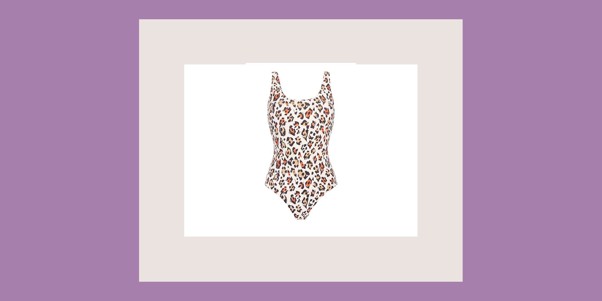 leopard print swimsuit tesco