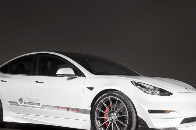 tesla model 3 unplugged performance