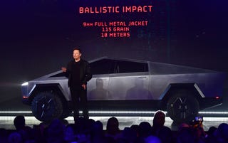 Tesla Cybertruck Elon Musk Unveils New Electric Pickup