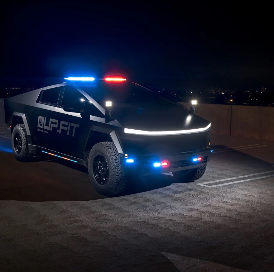 Is the Tesla Cybertruck the Future of Law Enforcement?