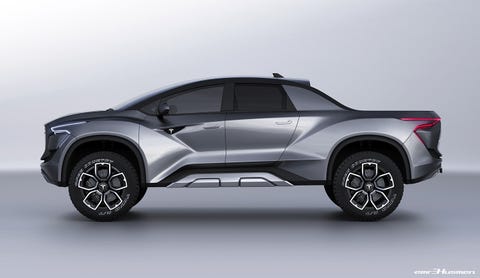 Is This What The Tesla Pick Up Truck Might Look Like