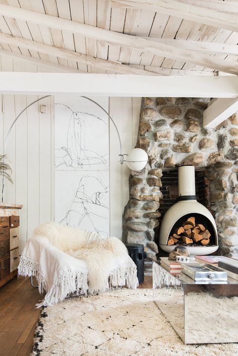 45 Best Fireplace Ideas Stylish, Corner Wood Fireplace Designs
