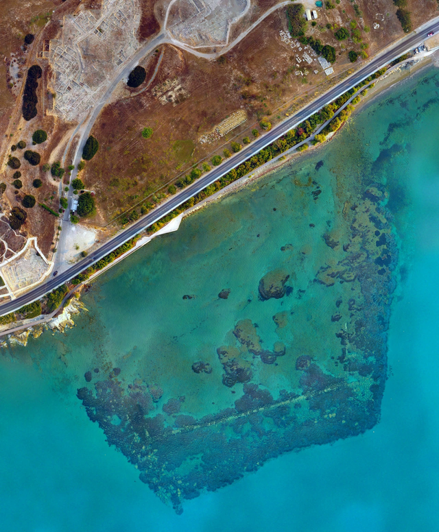 il porto di amathus a cipro