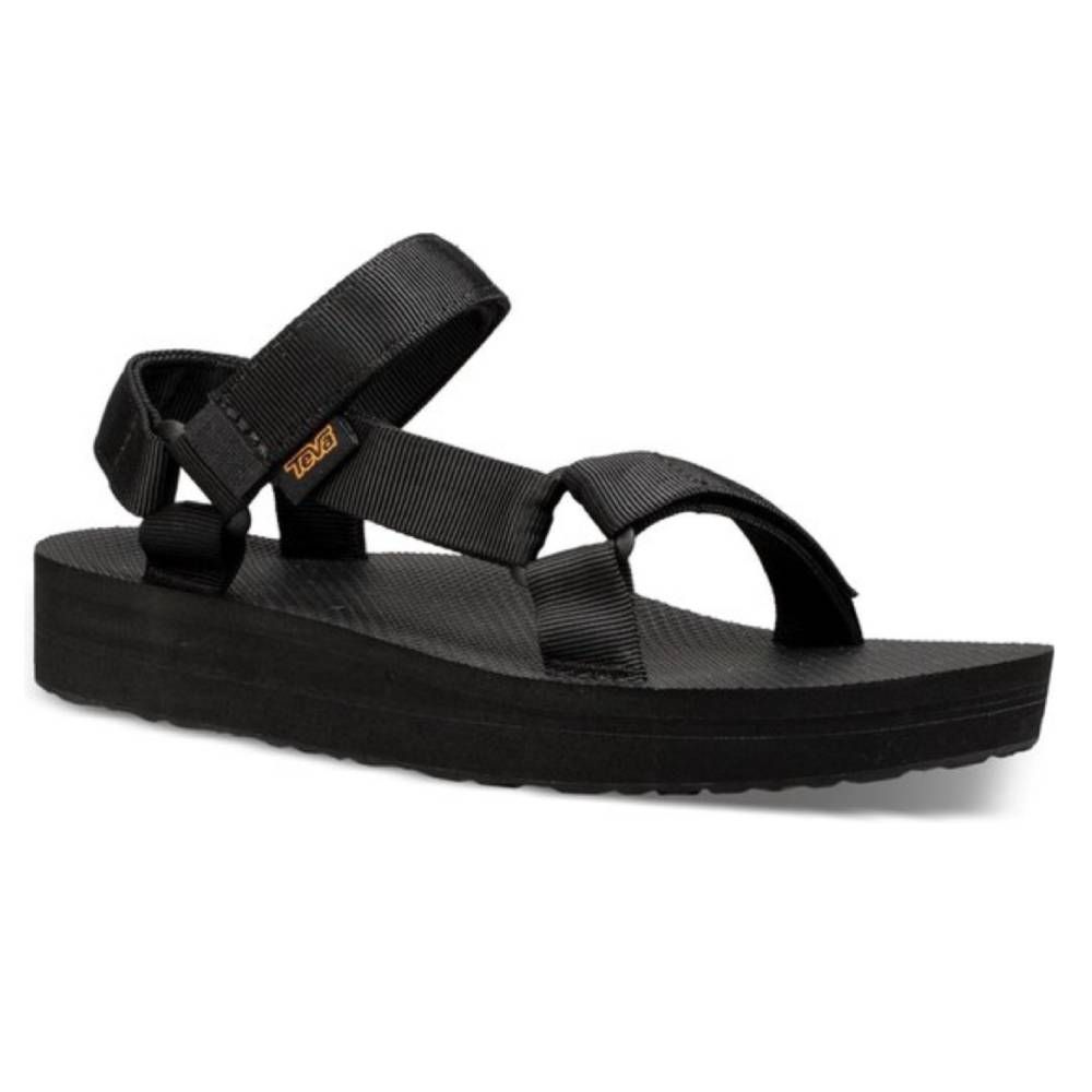 Schoenen Sandalen Comfortabele Sandalen Jolana & Fenena Comfortabele sandalen zwart casual uitstraling 