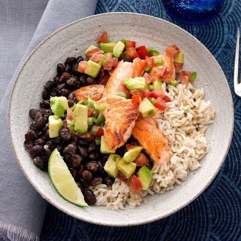 best salmon recipes texmex salmon bowl