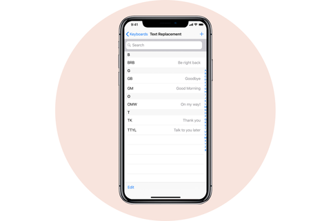 văn bản thay thế apple iphone