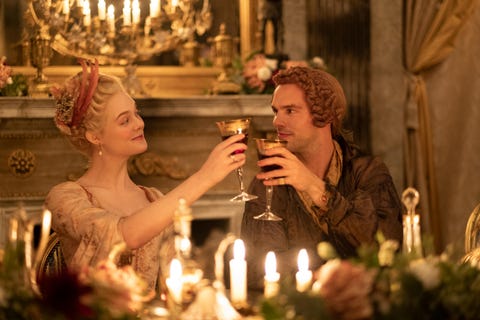 the great the beard episode 102 catherine takes her first steps toward a coup taking advice from marial, she attempts to seduce and recruit palace intellectual count orlo it’s a disaster however, after seeing peter’s brutal treatment of local nobles and unwillingness to listen, he decides to join catherine’s coup catherine elle fanning and peter nicholas hoult, shown photo by ollie uptonhulu