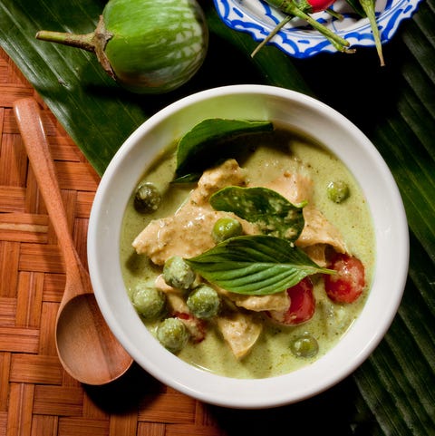 Thai Green Curry With Chicken