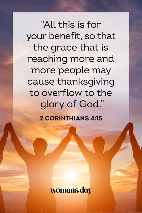 bible verses about thankfulness 2 corinthians 4 15