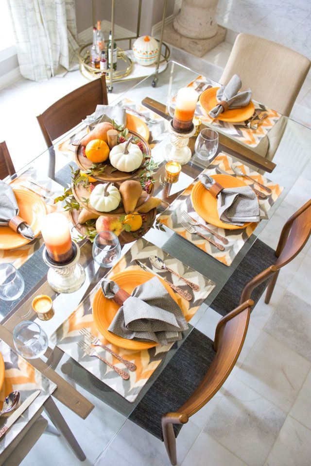 Diy Thanksgiving Table Decoration Ideas, Round Table Thanksgiving Hours