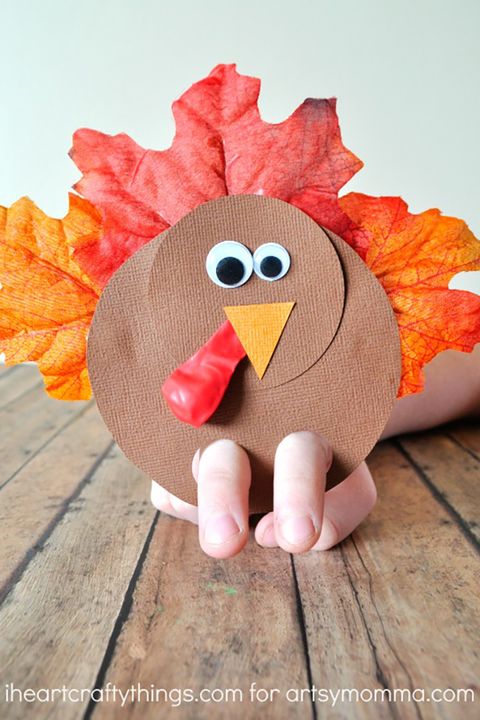42 Easy Thanksgiving Crafts for Kids - Free Thanksgiving Arts and ...