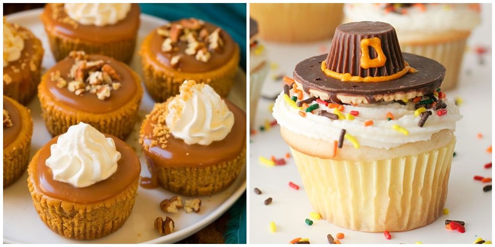 20 Easy Thanksgiving Cupcakes - Cute Decorating Ideas and ...