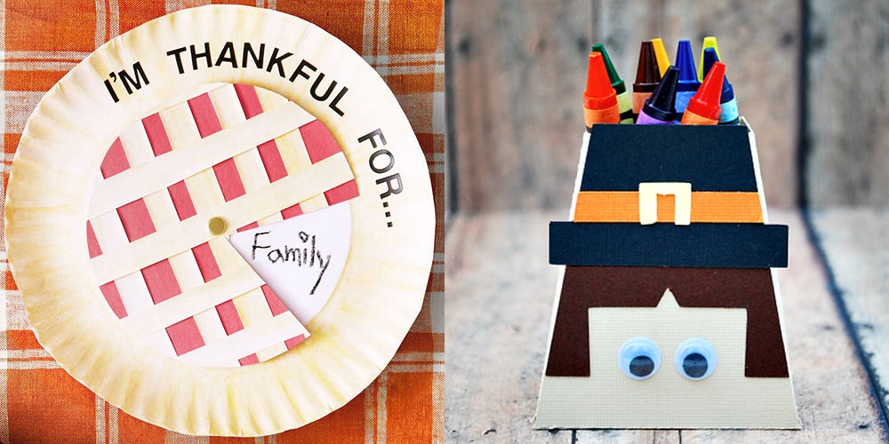 36 Easy Thanksgiving Crafts For Kids Thanksgiving DIY Ideas For Children