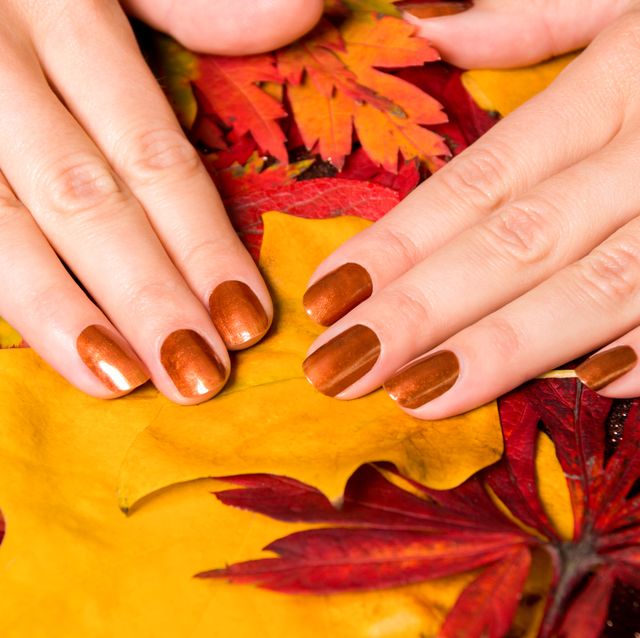 30 Best Thanksgiving Nails 2019 Nail Designs and Colors