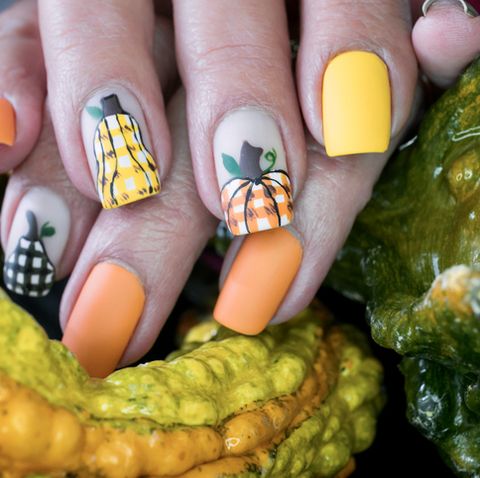 32 Best Thanksgiving Nails 2021 - Fall Nail Designs and Colors