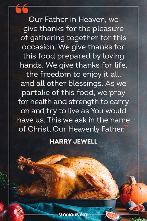 thanksgiving prayer - Harry Jewell thanksgiving prayer harry jewell