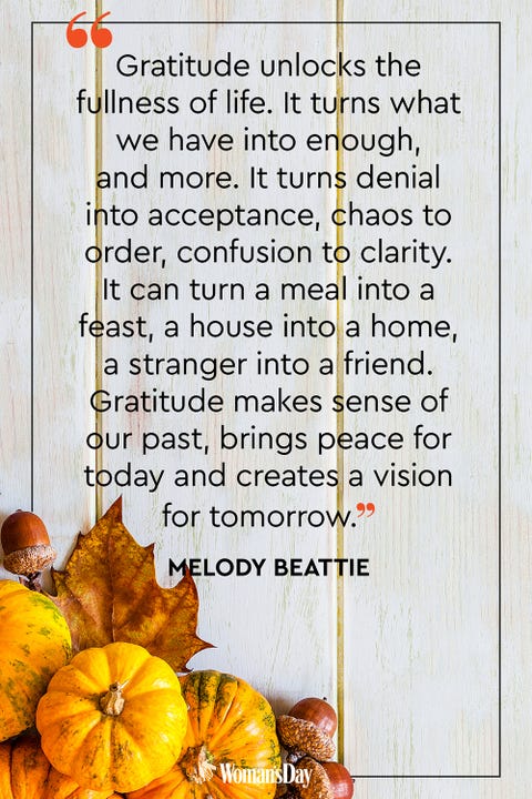 25 Best Thanksgiving Quotes - Meaningful Thanksgiving Sayings