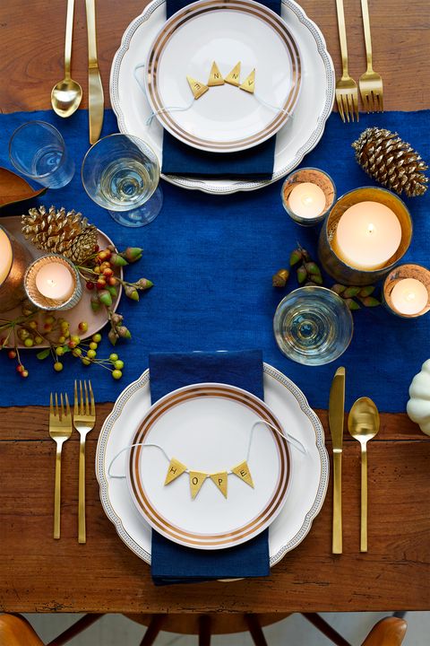 thanksgiving table settings