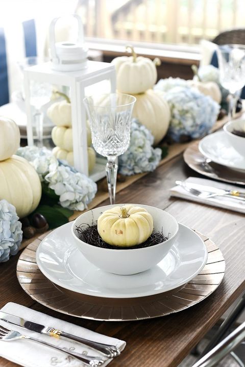 40 Thanksgiving Table Settings - Thanksgiving Tablescape & Decoration Ideas