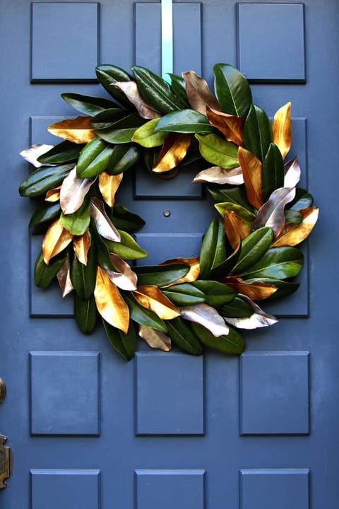 thanksgiving wreath magnolia