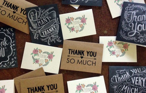 Thank you cards Thank you cards