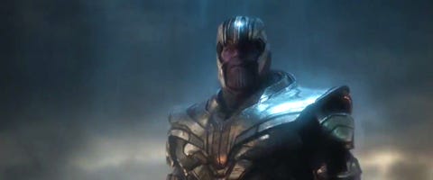 Thanos, Avengers: Endgame trailer