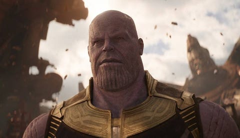 Thanos Vengadores Infinity War