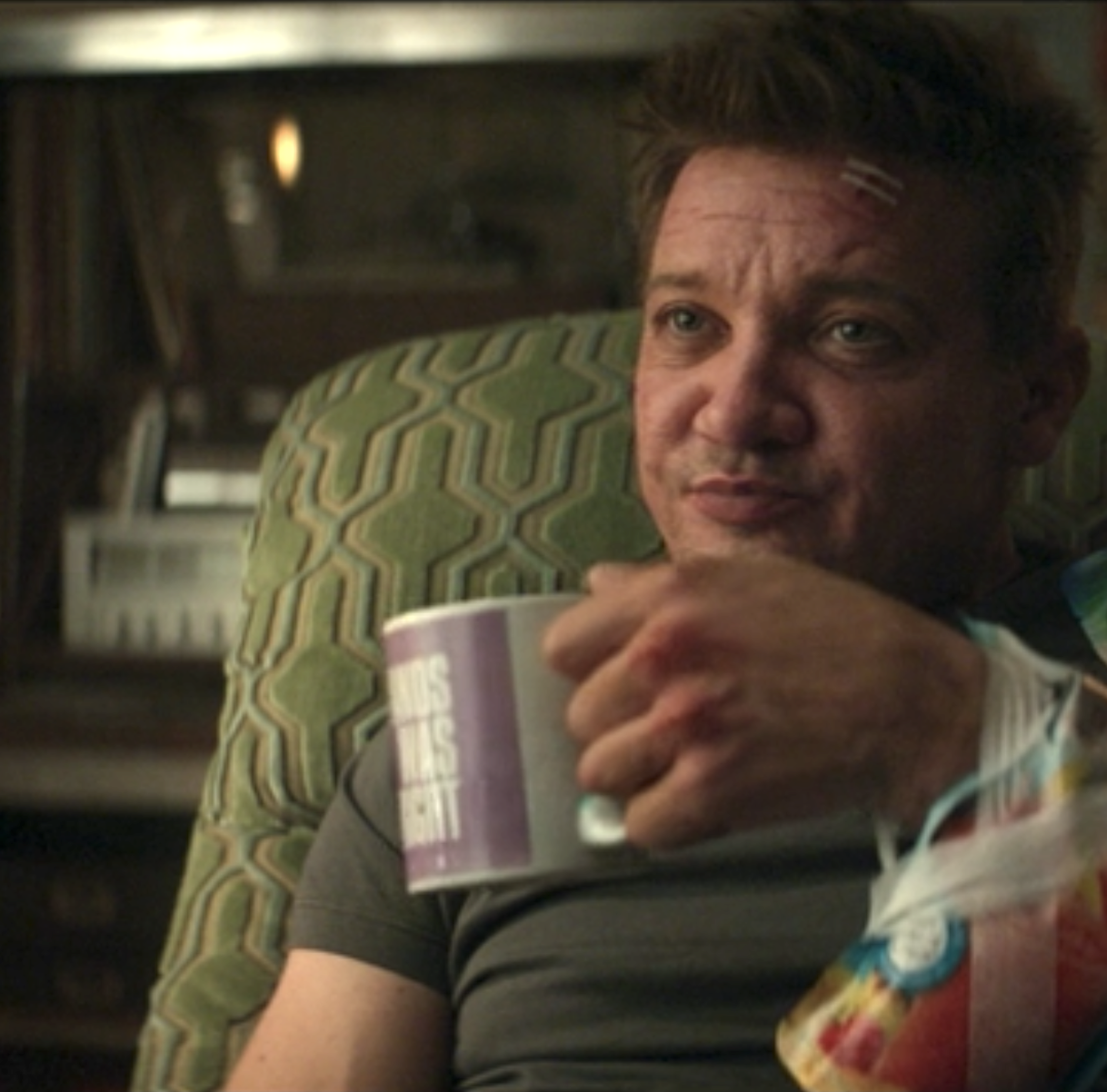 You Can Buy Clint Barton's 'Thanos Was Right' Mug From <i>Hawkeye</i> Right Now