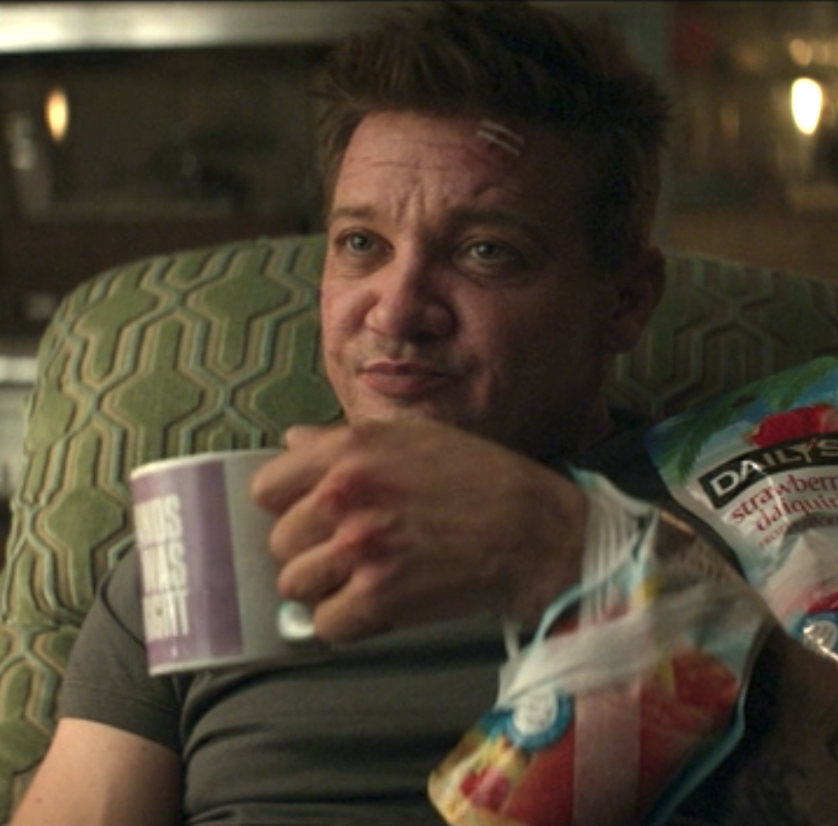 You Can Buy Clint Barton's 'Thanos Was Right' Mug From Hawkeye Right Now