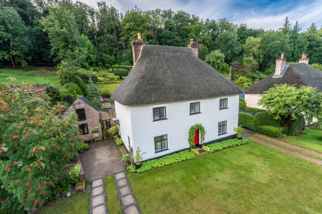 18th Century Thatched Cottage For Sale Dorset Village