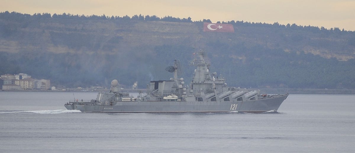 Ukraine Sinks Russian Cruiser Moskva, the Largest Warship Sinking Since ...