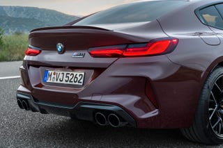 The Bmw M8 Gran Coupe Debuts In A Splendid Shade Of Purple The Bmw M8 Gran Coupe Debuts In A Splendid Shade Of Purple