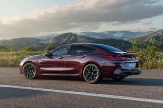 The Bmw M8 Gran Coupe Debuts In A Splendid Shade Of Purple