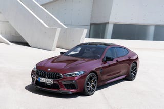 The Bmw M8 Gran Coupe Debuts In A Splendid Shade Of Purple