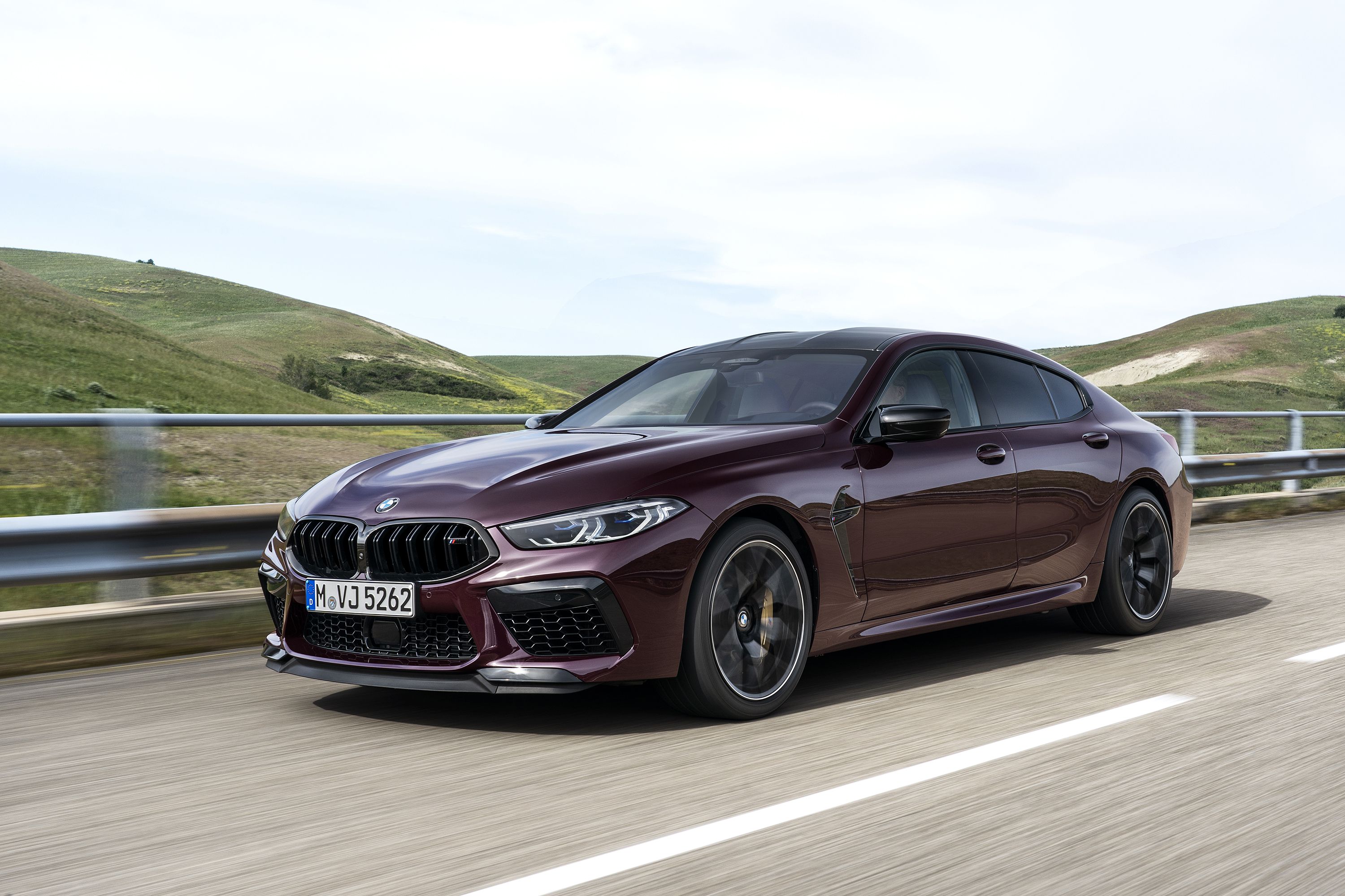 The Bmw M8 Gran Coupe Debuts In A Splendid Shade Of Purple