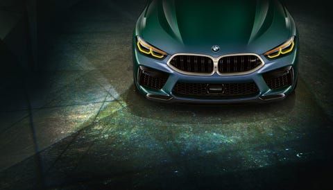 The Bmw M8 Gran Coupe Debuts In A Splendid Shade Of Purple