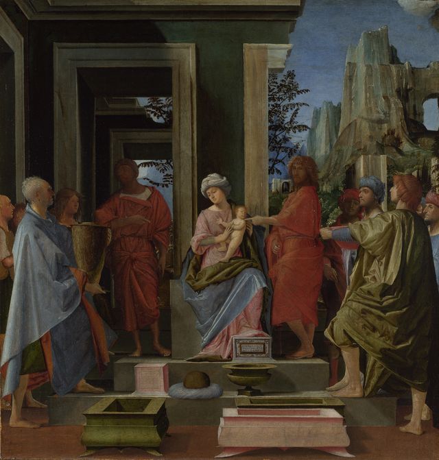 the adoration of the kings, c 1500 artist bramantino 1465 1530