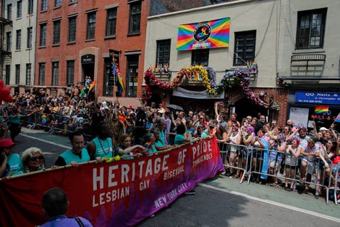 new yorkers celebrate gay pride with annual parade