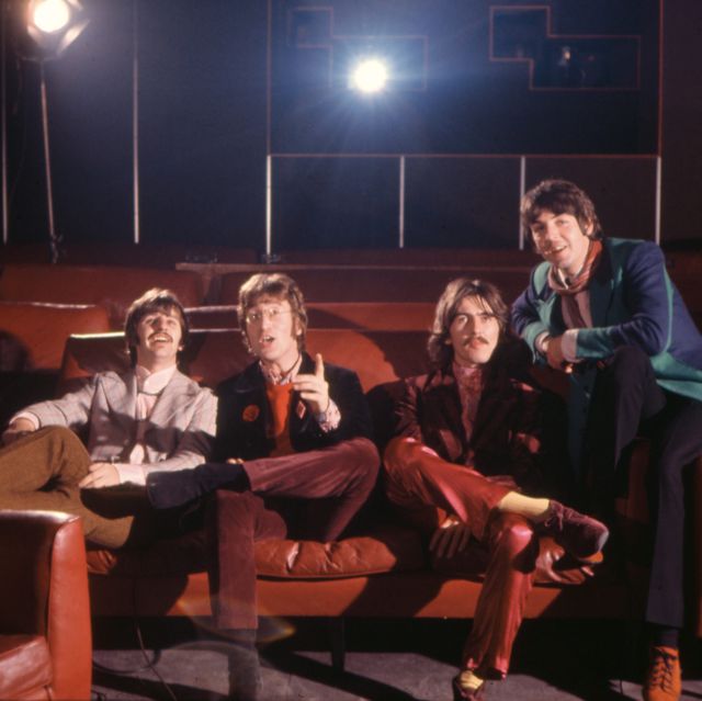 The Beatles durante la promoción de su disco Yellow Submarine