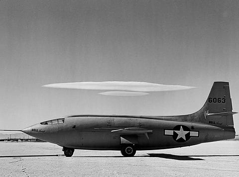 profile of bell x 1 supersonic test plane