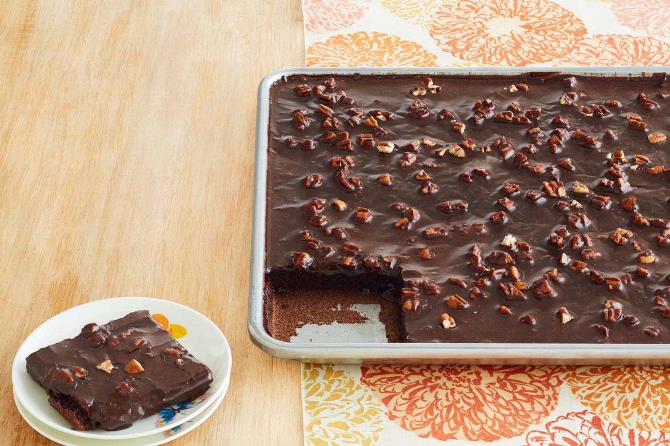 The Best Chocolate Sheet Cake Ever