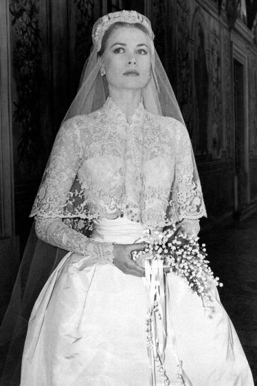 モナコ・グレース王妃のウェディングドレス