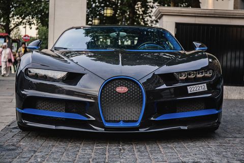 The Bugatti Chiron...