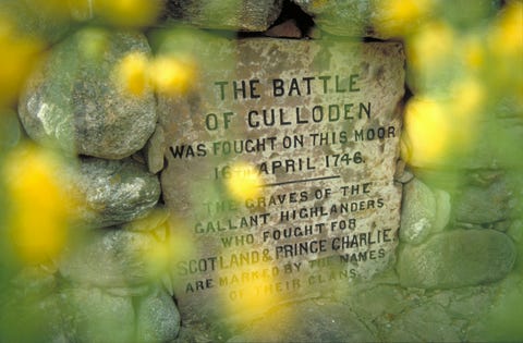 The Cairn, Culloden, Highland, Scotland.