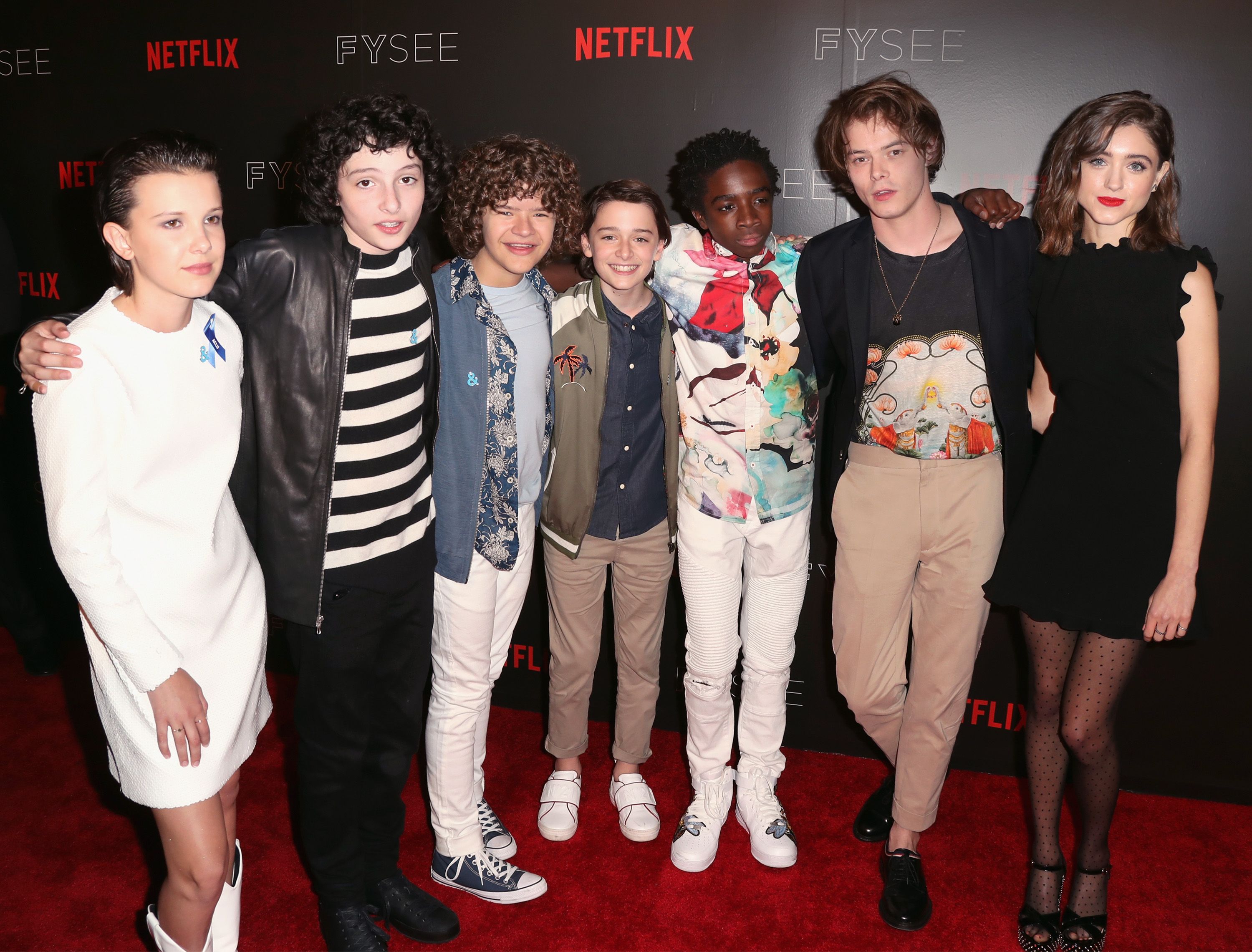 cast of stranger things season 1