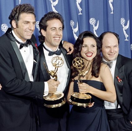 the cast of the emmy winning "seinfeld"