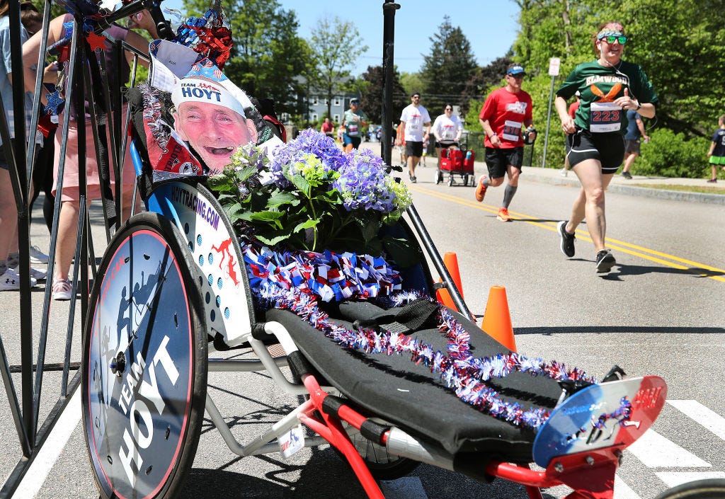 Boston Marathon Legends Rick and Dick Hoyt Honored at Inaugural “Yes You Can” Road Race