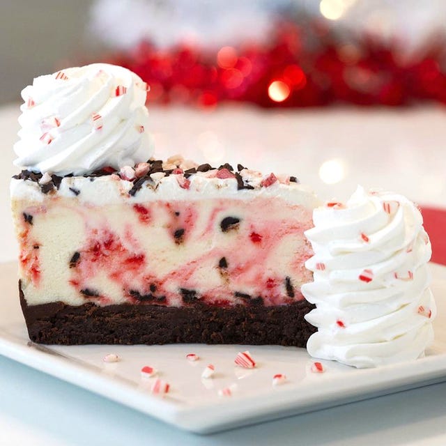 Peppermint Bark Cheesecake Is Back At The Cheesecake Factory For The Ultimate Christmas Dessert