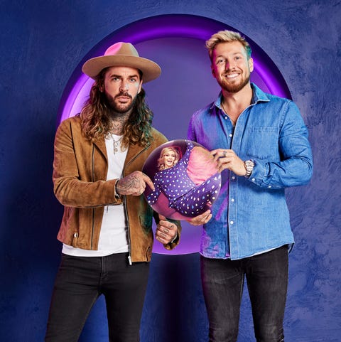 The Celebrity Circle's Pete Wicks and Sam Thompson the celebrity circle's pete wicks and sam thompson
